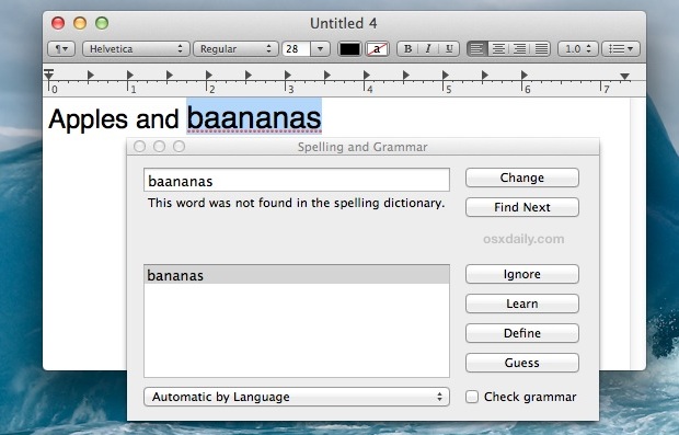 grammar check app for mac